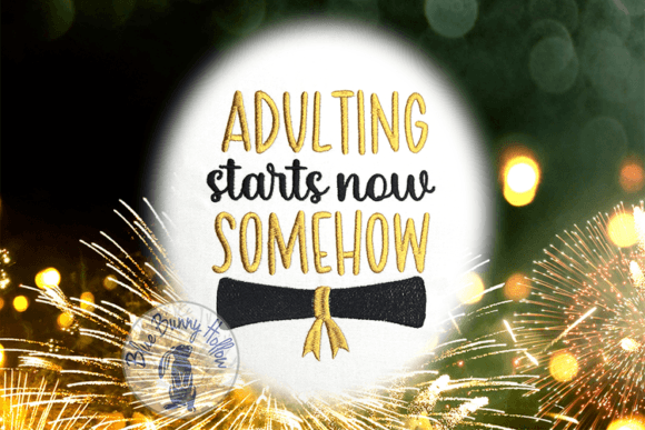 Adulting Starts Now: A Sweatshirt Design Review