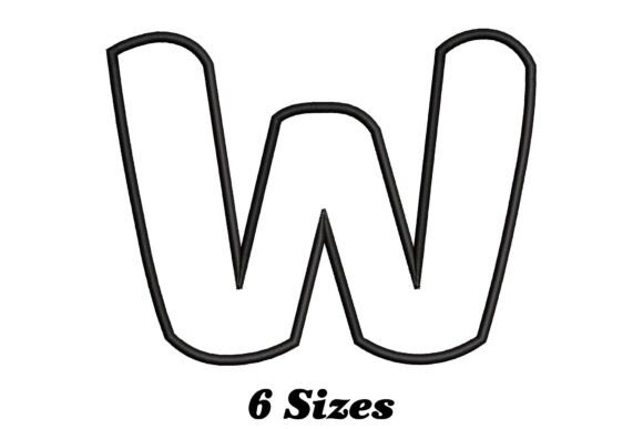 Alphabet Letter W Outline: A Seasonal Design Review