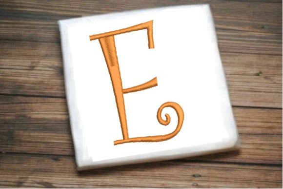 Beautiful Capital E Letter Monogram: A Designer’s Review for Boutique Sweatshirt Embellishment