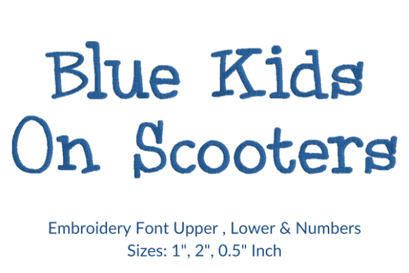 BlueKids on Scooters Font: A Business Review