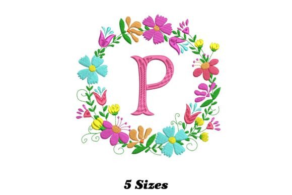 Flower Alphabet Letter P: Craft Fair Review