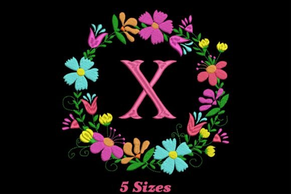 Flower Alphabet Letter X: Boutique Apparel Review