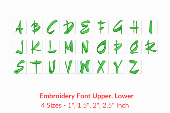 Goatskin Brush Fonts: Soft Embroidery for Gifts