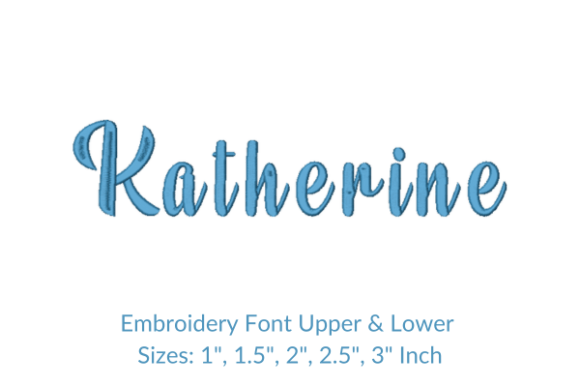 Katherine Font Embroidery Design: Boutique Sweatshirt Review