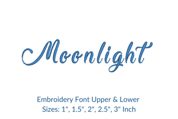 Moonlight Font Embroidery Design: A Maker’s Review
