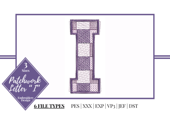 Patchwork Letter I: A Craft Fair Best-Seller Review