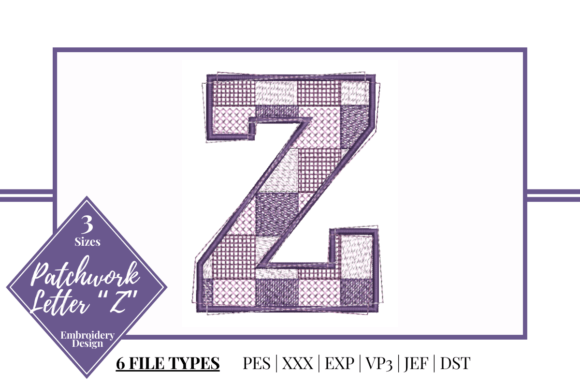 Patchwork Letter Z: An Etsy Seller’s Design Review